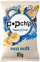 Popchips sea salt flavour popped potato snacks