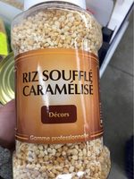 Riz soufflé caramélisé