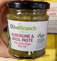 Aubergine & Basil Paste wity Extra Virgin Olive Oil