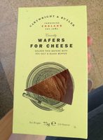 Wafers for cheese