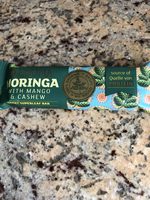 Moringa Raw Energy Bar with Mango & Cashew