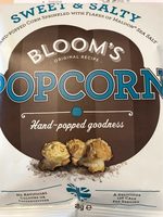 Bloom's Popcorn Mit Zucker Und Meersalz