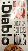 Chocolat and goji cookies