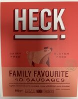 HECK Family Favourite Pork sausages