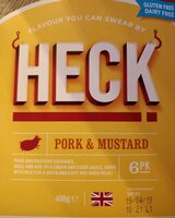 Sausages Pork and mustard