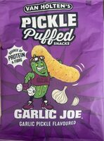 Pickle puffed snacks