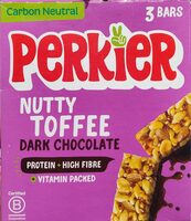 Nutty Toffee Dark Chocolate Bars