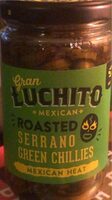 Roasted Serrano Green Chillies