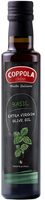 Extra virgin olive oil with basil