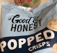 Popped crisps