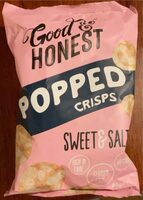 Popped crisps