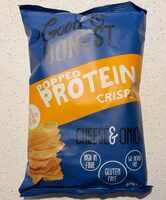 Popped Protein Crisps Cheese and Onion