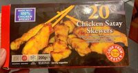 Chicken satay skewers