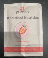 Strawberry wholefood nutrition shake