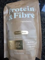 Protein & Fibre Whole Food Protein Powder Vanilla Bean