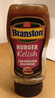 Burger Relish Caramel Red Onion