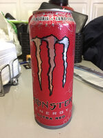 Monster Energy Ultra Red