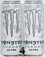 Monster Energy Ultra 4 Pack