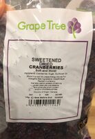 Sweetened dried cranberries