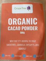 Organic cacao powder