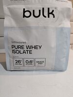Pure whey isolate unflavoured