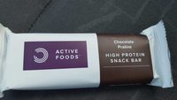 High protein snack bar