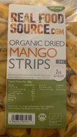 Organic dried mango strips