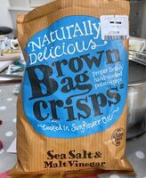 Sea salt and malt vinegar crisps