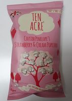 Strawberry and cream Popcorn