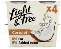 Coconut Yoghurt 4X115G