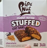 Peanut Butter Stuffed Oat Bars