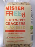 Crackers sans gluten graines de lin