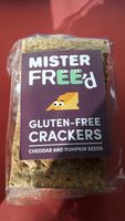 Gluten-Free Crackers Cheddar & Pumpkin Seeds
