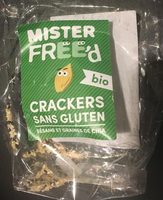 Crackers Sans Gluten Sésame et Graines de Chia