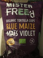 Organic tortilla chips Maïs violet