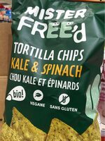 Tortilla Chips Chou Kale & Épinards
