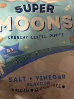 Crunchy lentil puffs