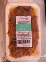 Lanières saumon fumé citron poivre