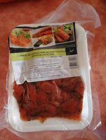 Emincés de saumon fumé sauvage pacifique
