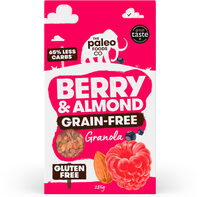 Berry & almond grain-free granola