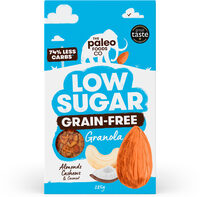Low Sugar Grain-free granola