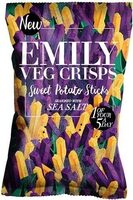 Veg Crisps Sweet Potato Sticks Seasoned with Sea Salt