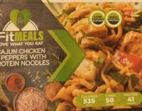 Cajun Chicken and Peppers with Protein Noodles