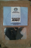 Traditional style mushroom jerky