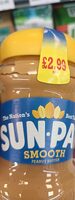 Sun pat smooth peanut butter