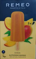 Sorbetto alphonso mango