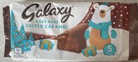 Salted Caramel Festive Cake Bars