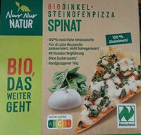 Bio Dinkel-Steinofenpizza Spinat