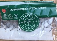 Margherita pizza panini