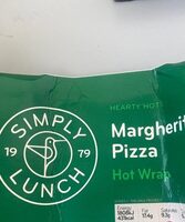 Hot Wrap margherita pizza